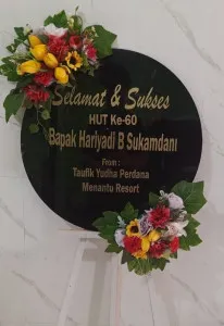 Papan Akrilik Ucapan Ulang Tahun Natuna